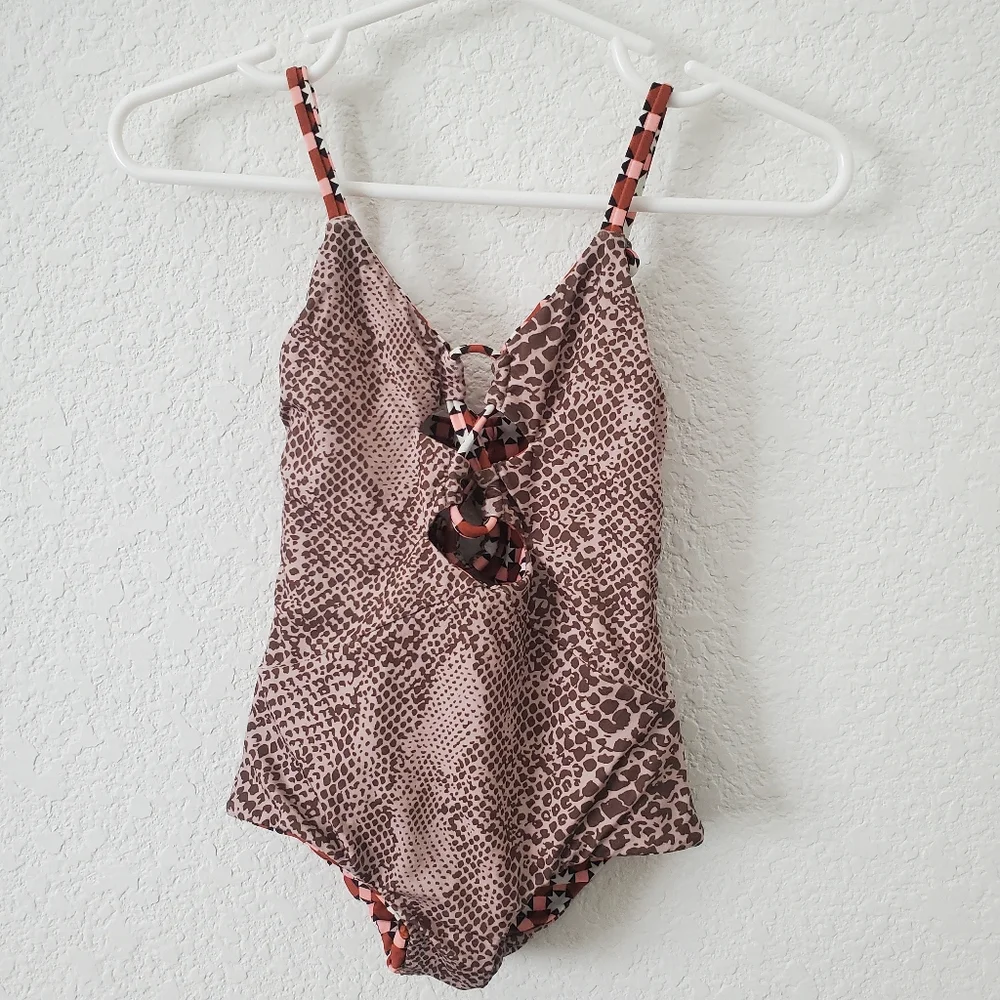 Acacia Baby Girl Kokomo Lace Up One Piece Swimsuit Preemie Sidi Boho Cute